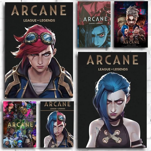 Kayou Arcane Season 2 Anime Poster Kunstdruck in Multicolour, Papier-Wandposter für deine Heimdekoration - Bild 1