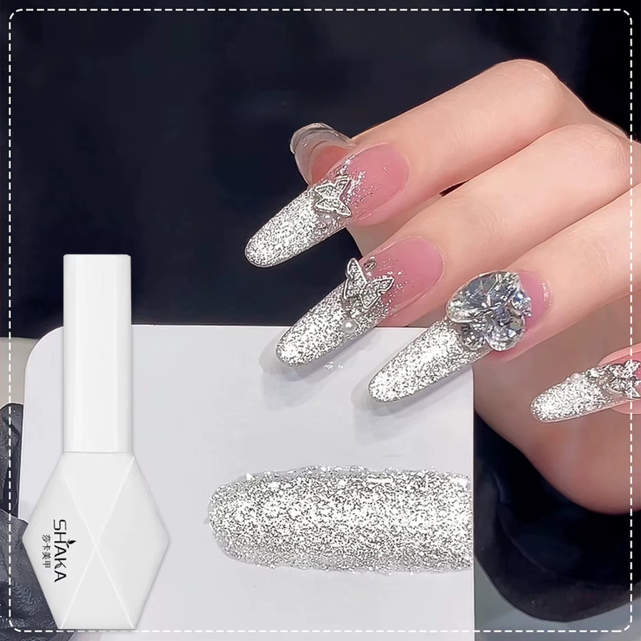 SHAKA Nagellack, Weißer Elfen, Glänzend - Bild 2