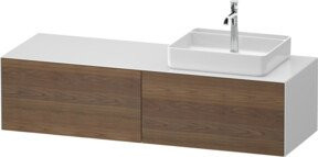 Duravit Waschtischunterschrank White Tulip in White, Breite: 160 cm, Tiefe: 55 cm, Höhe: 40,8 cm - Bild 1