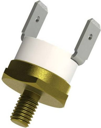 Thermorex Bimetallschalter TK24-T02-MG08-Ö220-S200 in Weiß, 250V 16A, Öffnungstemperatur 220°C (± 5°C), Schließtemperatur 200°C - Bild 1