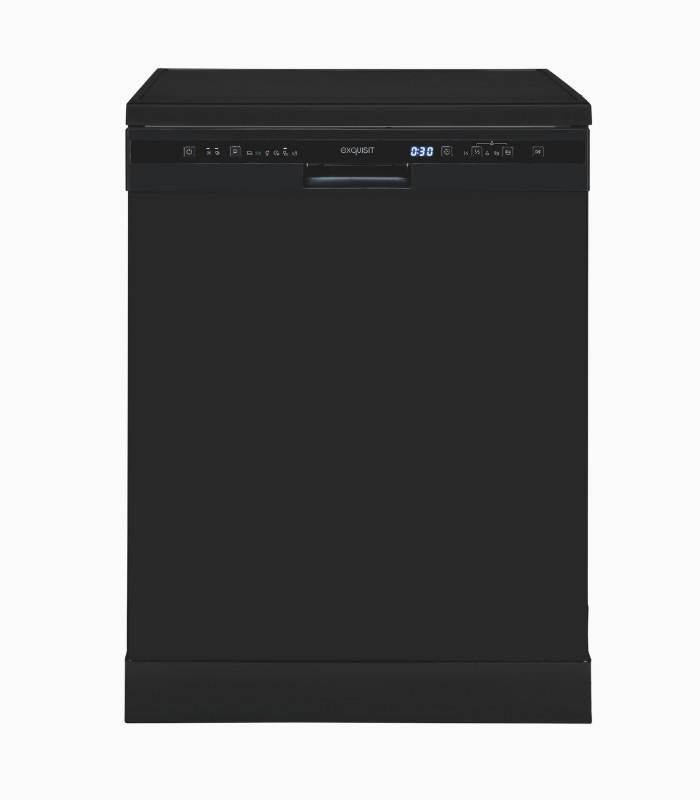 Geschirrspüler GSP6314-030C schwarz, freistehend mit Aquastop und automatischem Türöffnen, Edelstahl-Innenraum, B/T/H: 60,0 x 60,0 x 84,5 cm - Bild 3