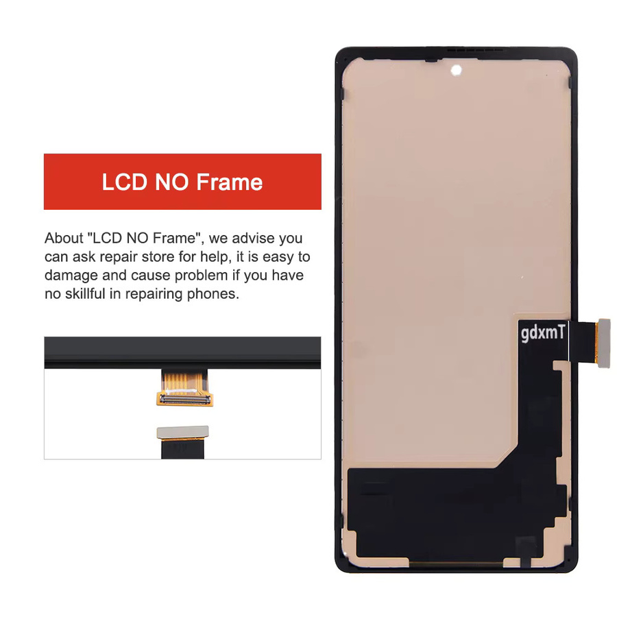 TFT Pixel6 Display für Google Pixel 6 GB7N6 LCD-Touchscreen-Ersatz in Schwarz - Bild 4