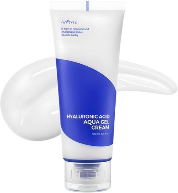 Isntree Hyaluronsäure Aqua Gel Creme, 100 ml, für fettige und Mischhaut - Bild 1