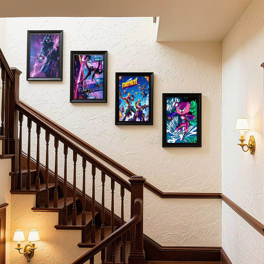 Kayou Anime-Stil Poster-Kunstdruck in Mehrfarbig, Rechteckiges Papierposter zur Wanddekoration - Bild 4