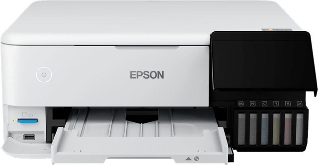Epson EcoTank ET-8500 Tintenstrahl-Multifunktionsdrucker mit Drucken, Scannen und Kopieren, Duplex, LAN, Wi-Fi und USB - Bild 1