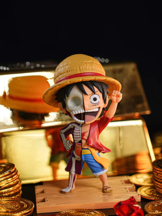 Bandai Anime Sea Poacher Charakter Halbschädel Blindbox-Figur - Bild 2