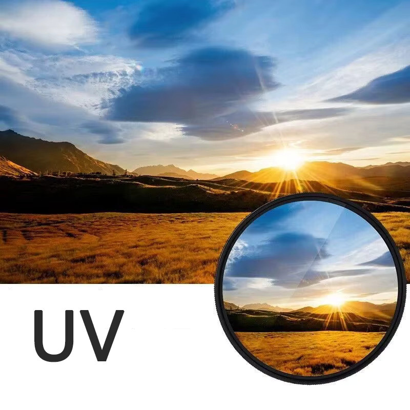 Lightdow 6 in 1 Kameraobjektivfilter Set in Schwarz mit UV, CPL, FLD und ND Filtern für Canon und Nikon Objektive - Bild 3