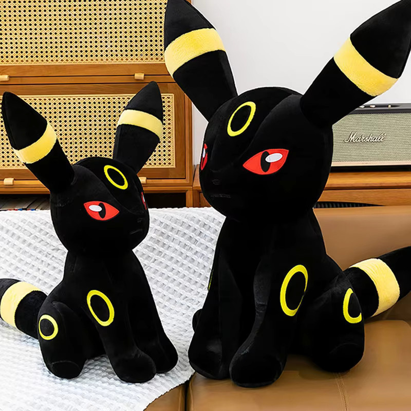 Aoger Pokémon Umbreon Plüschtier, 40-95 cm, Schwarz - Bild 4