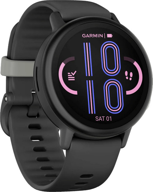 Garmin Bounce 2 Kinder-Smartwatch in Schwarz und Grau mit GPS und Anruffunktion - Bild 1