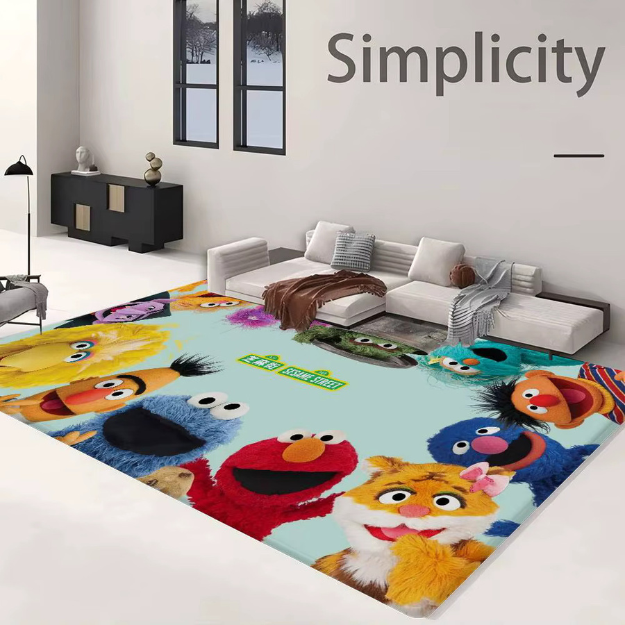 Rutschfeste Fußmatte S-Sesam Cookies S-Streetes in Multicolor von Potdemiel als bedruckter Druckteppich für Wohnzimmer oder Balkon - Bild 2