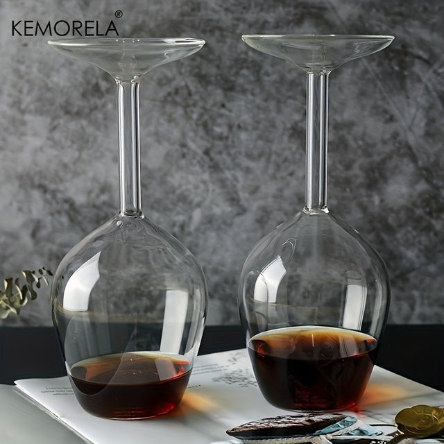 KEMORELA Weinkelch aus Borosilikatglas, transparent, 400 ml - Bild 1