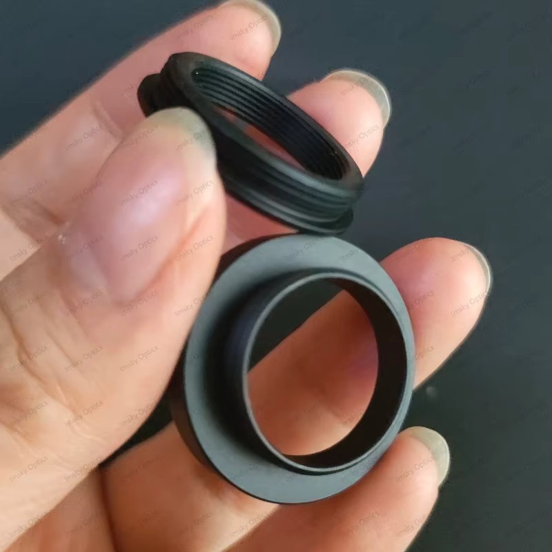 VBNM Mikroskop Objektiv Konverter Adapter Ringe für Nikon Zeiss Mitutoyo in Schwarz - Bild 4