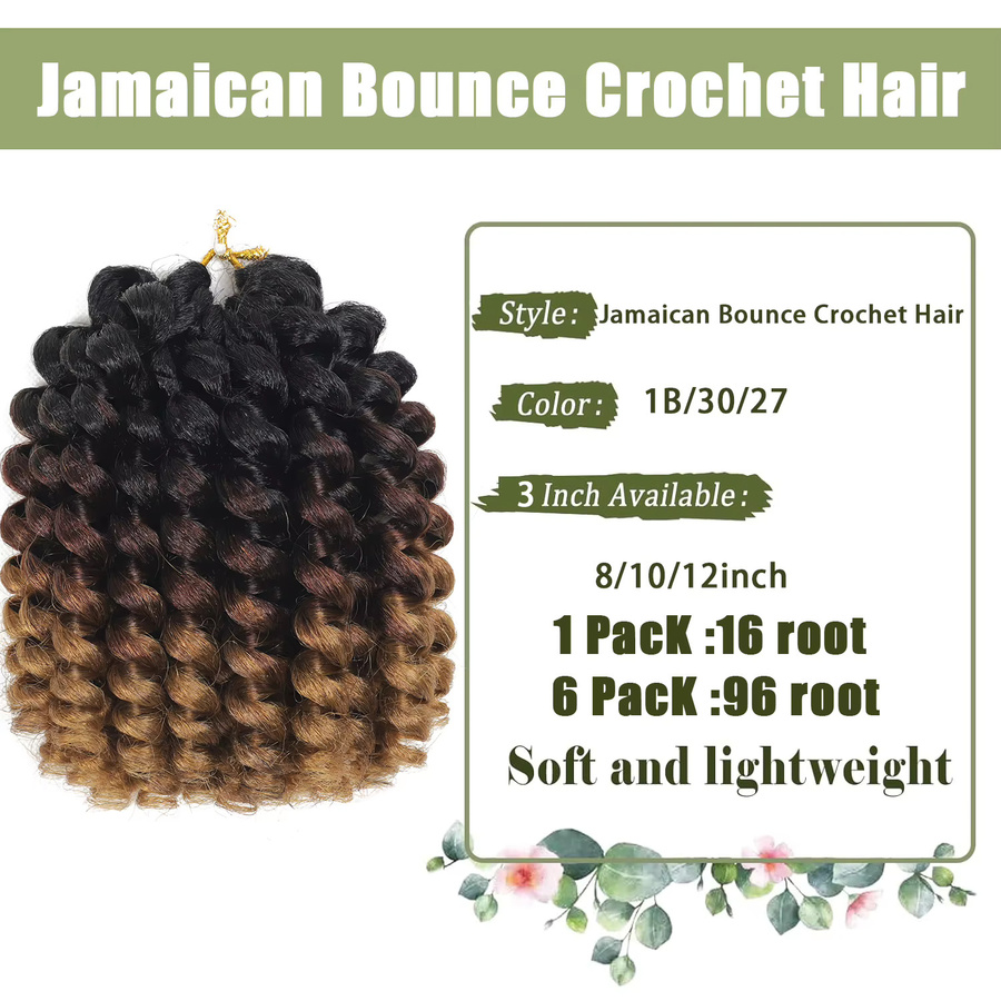 Wand Curl Crochet Twist Braids Haarverlängerung, 16 Stränge - Bild 2