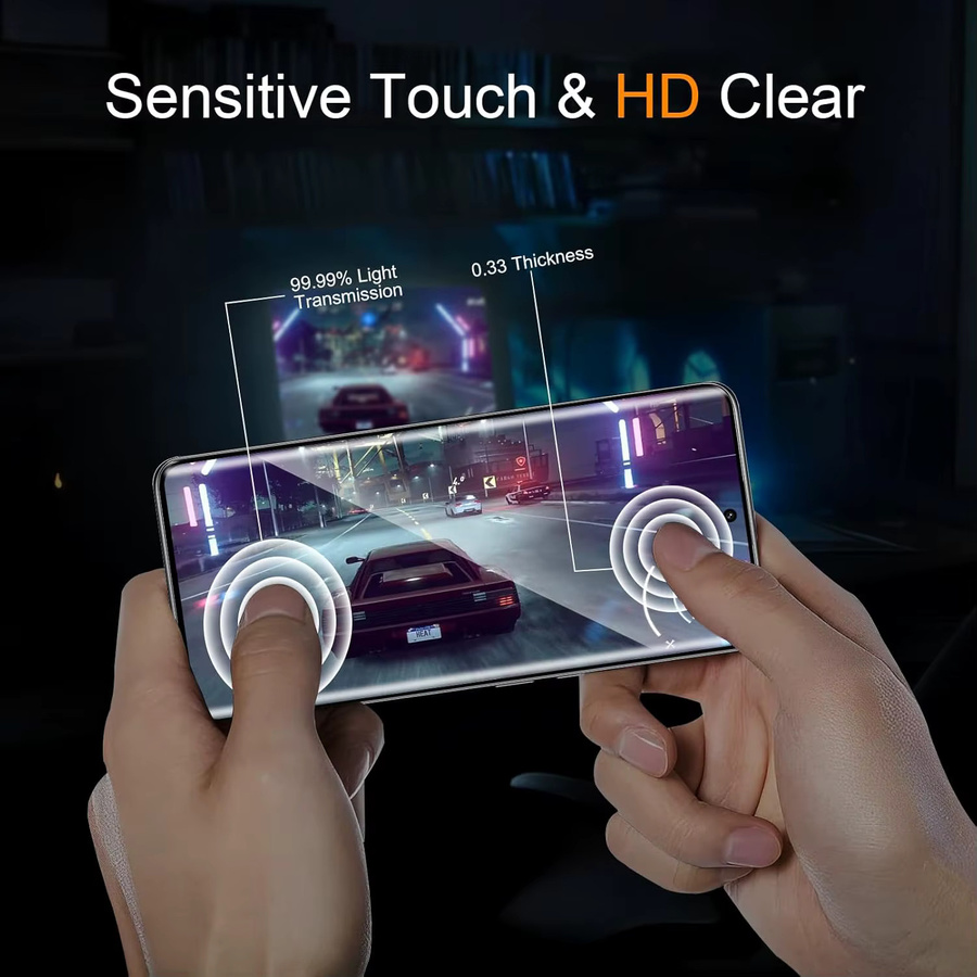 Xiaomi Redmi Note 14 Pro Displayschutzglas aus gebogenem Glas, transparent, 1-4 Stück - Bild 6