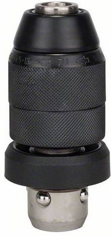 Bosch Schnellspannbohrfutter mit Adapter für SDS plus, 1,5 bis 13 mm, Schwarz - Bild 1