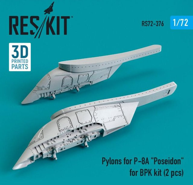 ResKit Models Pylons for P-8A Poseidon [BPK], 2-teiliges Set, 3D Printed - Bild 1