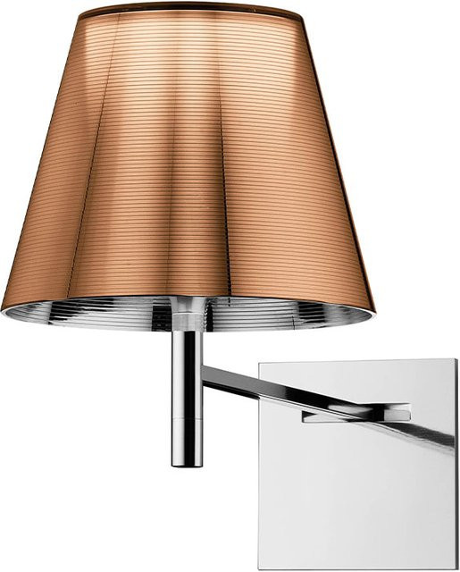 Flos KTribe W Wandleuchte in Bronze aus Aluminium und Methacryl, dimmbar - Bild 1