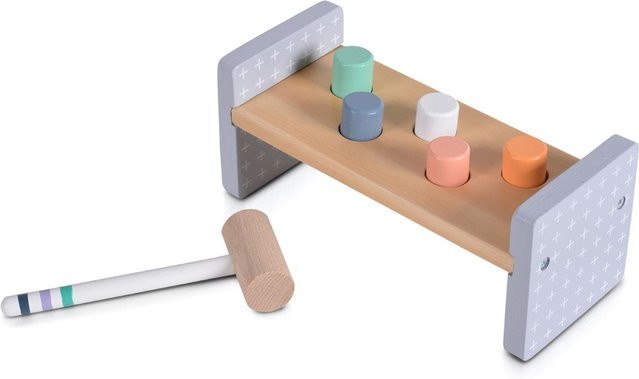 Moni Hammerspiel, Holzspielzeug, bunt, ab 1,5 Jahre - Bild 1