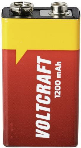 Voltcraft VC-9V-Li-1200mAh 9V Block-Batterie Li-SoCl2 mit 1200 mAh - Bild 1
