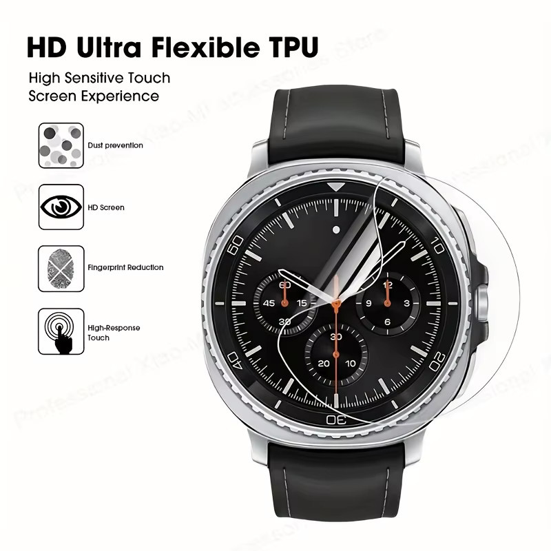 Samsung Hydrogelfolie für Galaxy Watch 7 6 5 4 Serie, 5 Stück - Bild 2