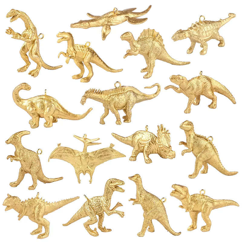 XIALIBAOMOWAN 3D-Weihnachts-Dinosaurier-Modell, Figuren, 16-teiliges Set - Bild 6