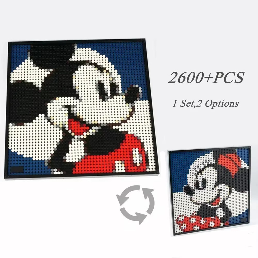 Disney Avatar Mosaik Maus, Modellbausatz, Wanddekoration, Bunt / Mehrfarbig - Bild 3