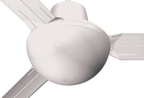 VORTICE 22414 Deckenventilator-Leuchte mit Opalglas in Weiß und E27 Fassung - Bild 1
