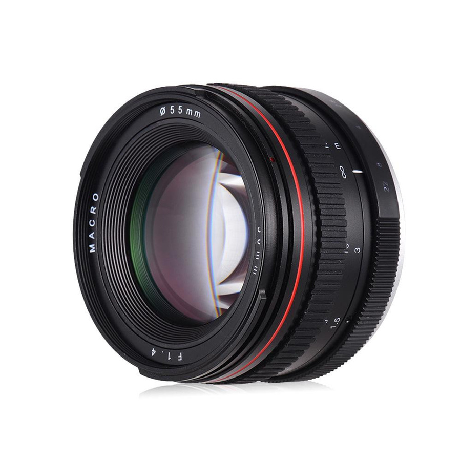 Igeteck Standardobjektiv 50 mm f/1,4 USM für Nikon F in Schwarz - Bild 3