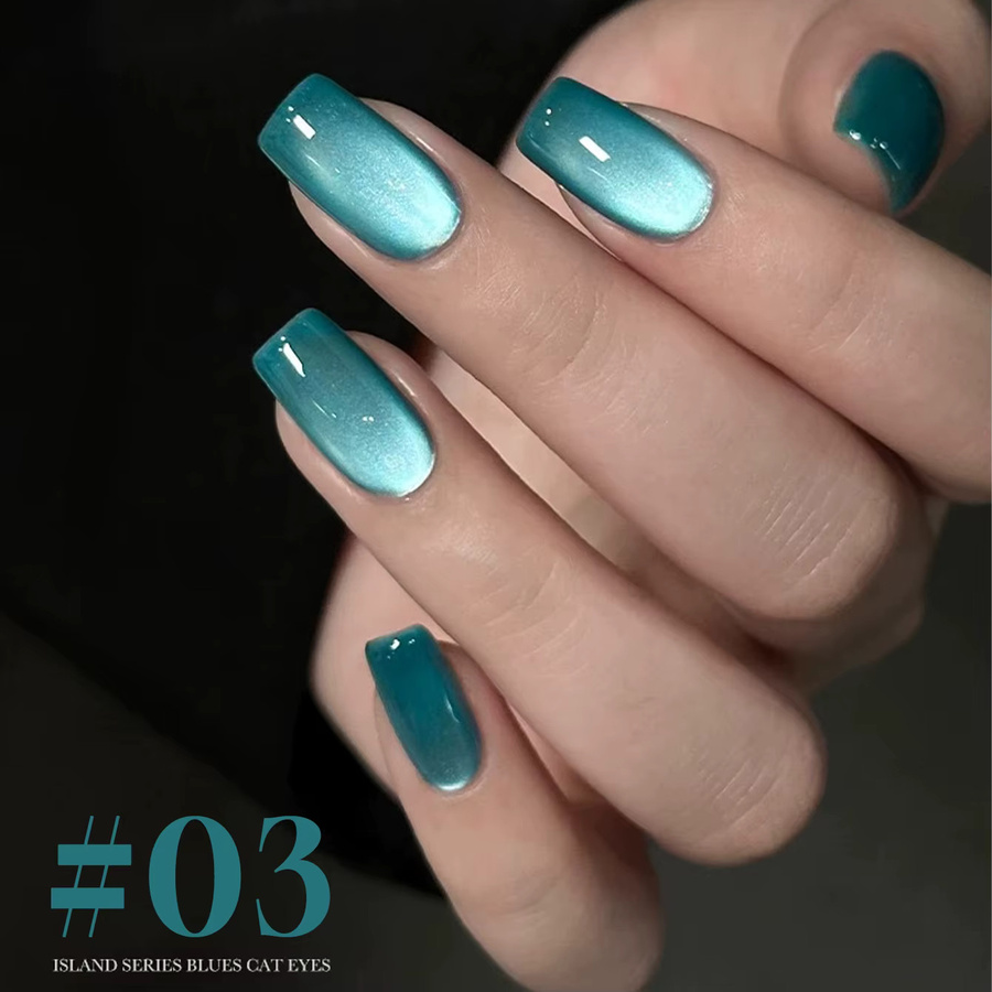 MIANEL Island Cat Eye Gel-Nagellack, 12 ml, Glänzend - Bild 4
