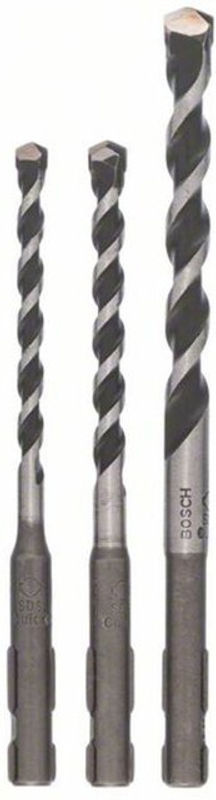 Bosch SDS-Quick Mehrzweckbohrer-Set 3-teilig mit Carbide-Spitze in Silber - Bild 2