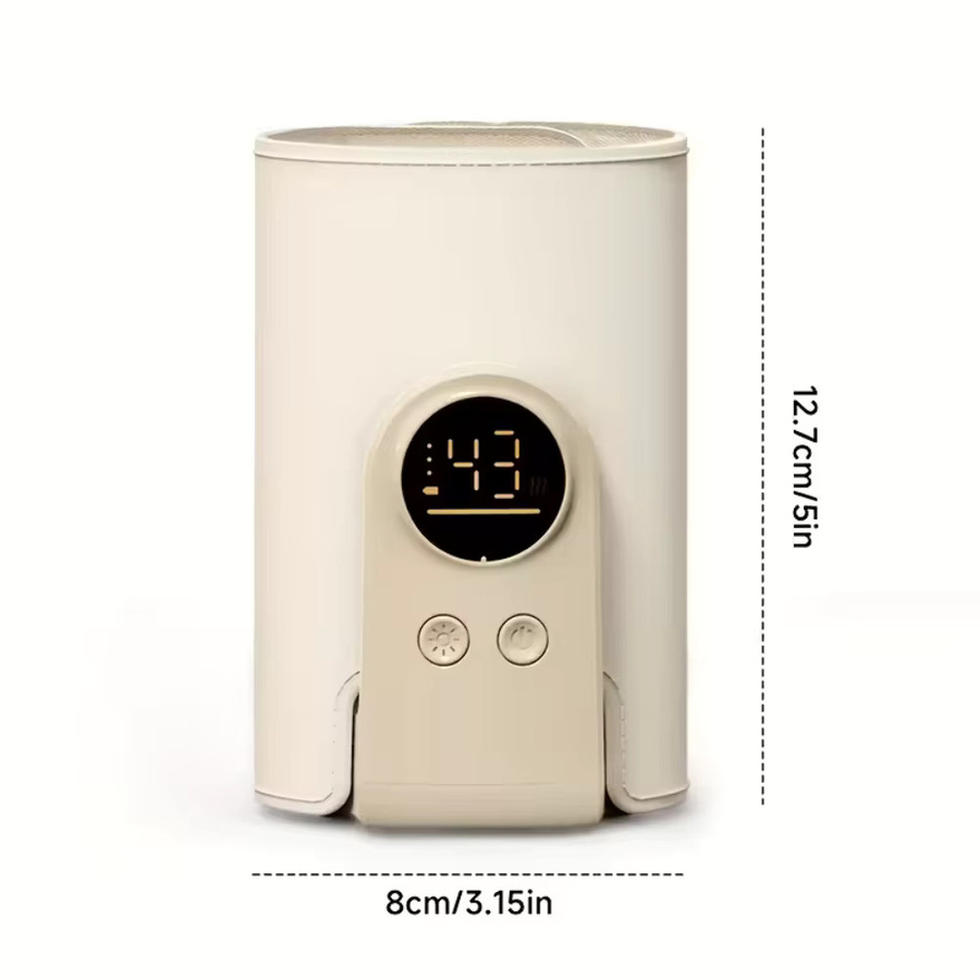 Multifunktionale Babyflasche mit intelligenter 6-Gang-Temperaturregelung und Display, wiederaufladbar mit 6000 mAh Akku - Bild 4