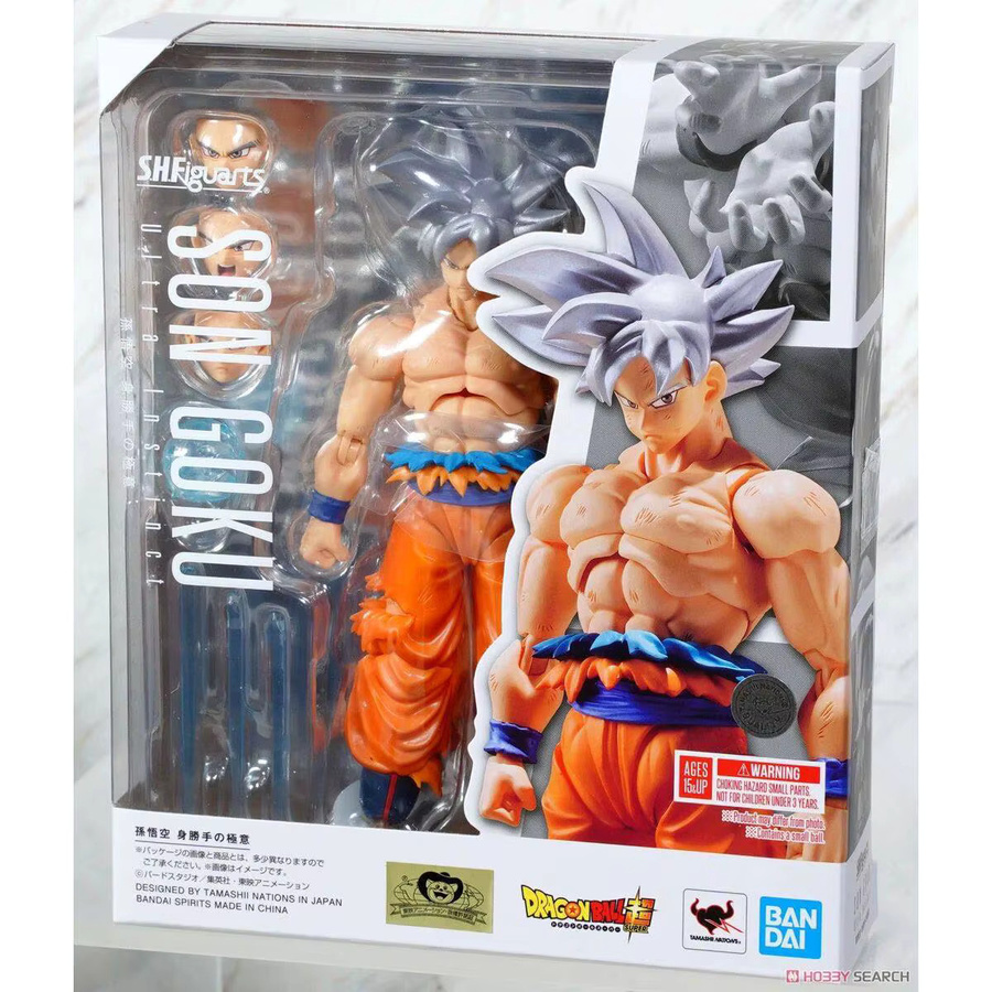 Bandai Dragon Ball Silberhaariger Son Goku Actionfiguren Set, mit Beweglichen Gelenken - Bild 3
