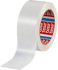 tesa Packband 60418 aus recyceltem PET in Weiß, Breite: 50 mm, Länge: 132 m - Bild 1