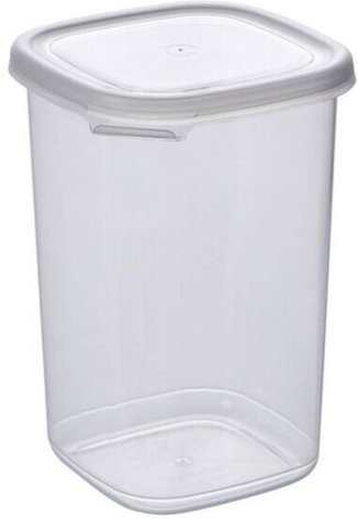 HermiaConcept Vorratsdosenset 6-teilig in Weiß, B/H/T: 10 x 16,5 x 10 cm - Bild 1