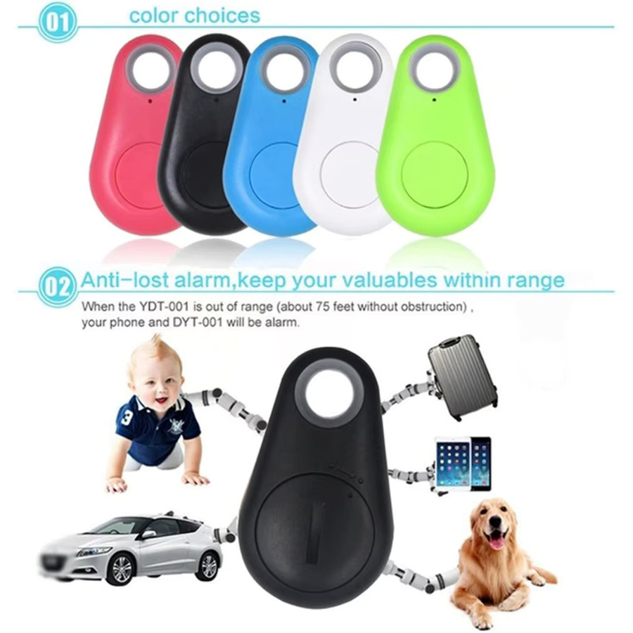 Mini Fashion Smart Bluetooth 4.0 GPS-Tracker als kabelloser Ortungsfinder für Hunde, Haustiere, Kinder sowie Schlüssel und Geldbörsen mit Anti-Verlust-Alarm - Bild 5