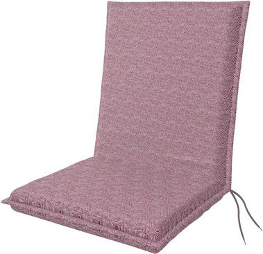 DOPPLER Sitzauflage Art in Flieder-Lila, B/T/H: 100 x 48 x 6 cm, wetterfest und mit abnehmbarem Bezug - Bild 1