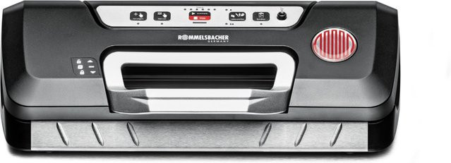 Rommelsbacher Vakuumierer VAC 285 in Schwarz/Silber mit Sous-Vide-Funktion und Kabelaufbewahrung - Bild 1