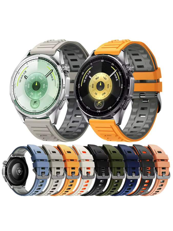 Uhrenarmband Huawei Watch GT 6 Pro, 22 mm, Kunststoff, Bunt, Unisex - Bild 6