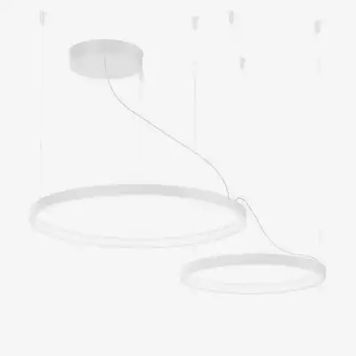 Wever & Ducré Kujo 2.1 LED Pendelleuchte in Weiß - Bild 1