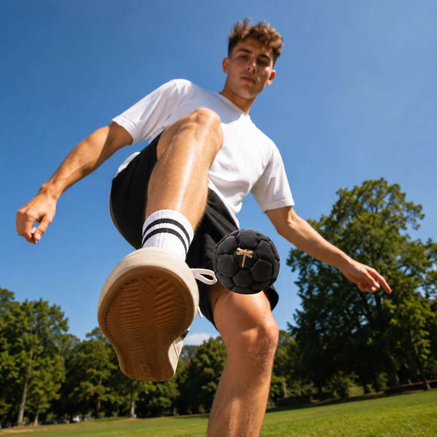 Handgeflochtener Outdoor-Fußsack für Erwachsene Unisex - Bild 3