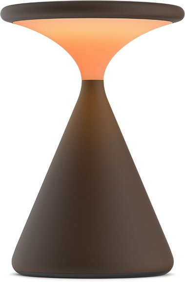 Tobias Grau Salt LED-Akkuleuchte in Grau und Braun mit Dimmfunktion und Timer - Bild 1