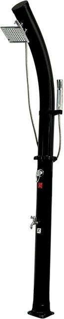 GreenYard Solardusche Comfort in Schwarz mit 20L Tank und Handbrause - Bild 2