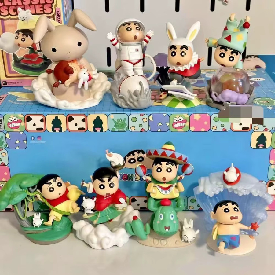 LDCX Crayon Shin-chan Klassische Szenen-Serie Blindbox, Desktop-Deko-Puppe - Bild 2