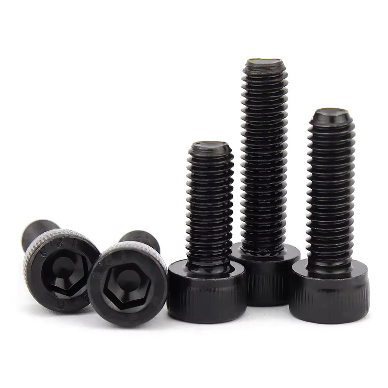 JARBLUE Sortiment Set DIN 912 Innensechskant Rundkopfschrauben und Muttern in Schwarz, 300 Teile (M2, M2,5, M3) - Bild 4