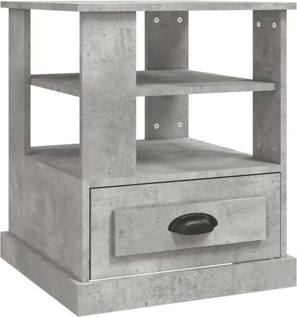 vidaXL Beistelltisch aus Holzwerkstoff in Grau, B/T/H: 50 x 50 x 60 cm - Bild 1