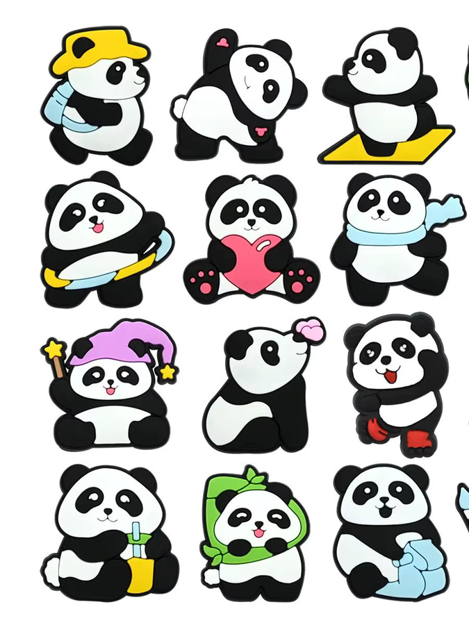 Lanxi League Schuh Charm, Panda Katze Hund, Kinder - Bild 3