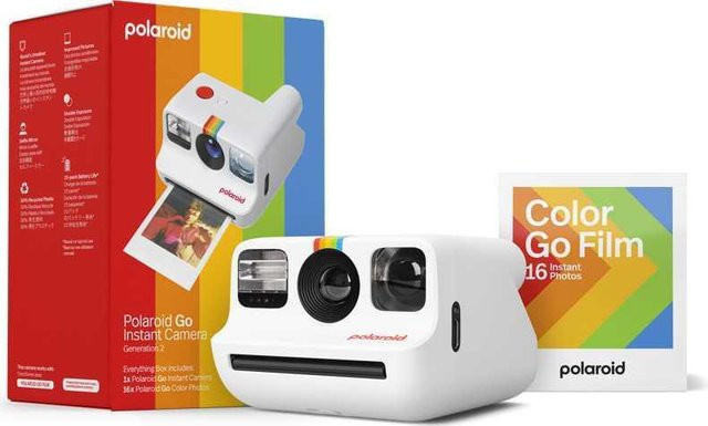 Polaroid Go Generation 2 Instant Camera White mit USB-C Anschluss - Bild 1