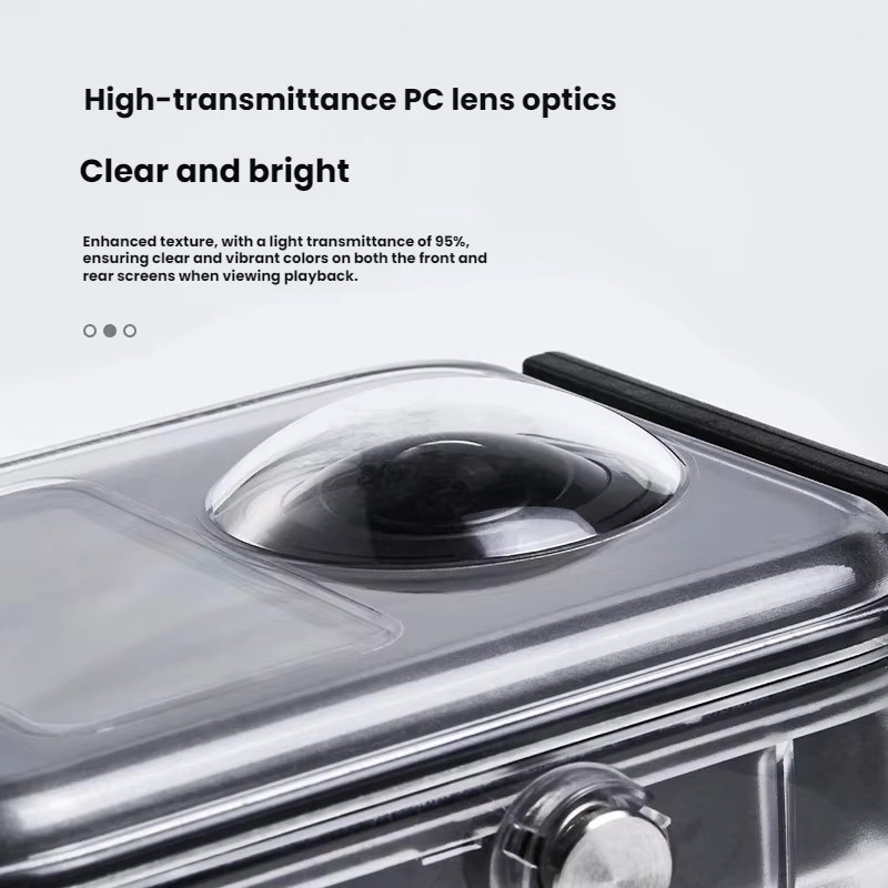 DJI Osmo 360 Wasserdichtes Tauchgehäuse in Transparent, Schutzhülle bis 45m Tiefe - Bild 4