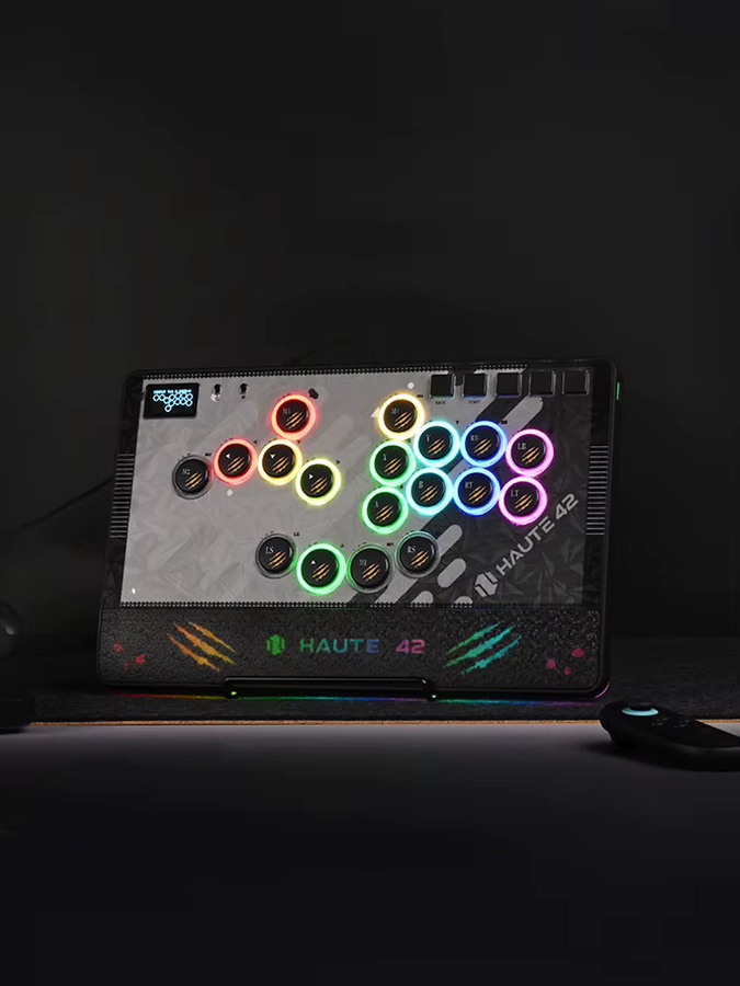 Haute42 Magnetischer C-AT Hebelloser Fightstick Hitbox-Controller für PC und PS4/PS5 in Schwarz - Bild 6