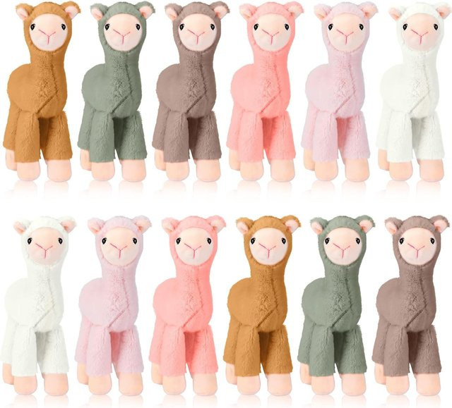 Linyi toy Mini Plüschtiere Lama Plüschtier, 20cm, ab 14 Jahren - Bild 1